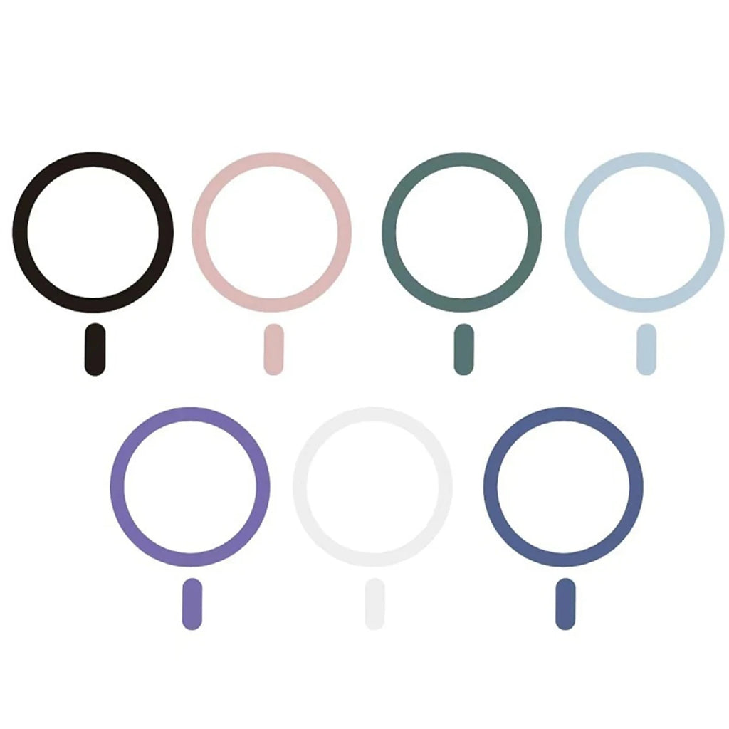 1-5 PCS Metal Plate Ring For Sticker Magnetic Support Ring Universal Wireless Charger Mobile Phone Sheet For iPhone 17 16 15 14