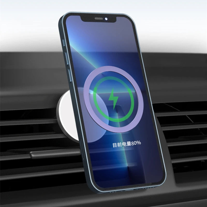 1-5 PCS Metal Plate Ring For Sticker Magnetic Support Ring Universal Wireless Charger Mobile Phone Sheet For iPhone 17 16 15 14