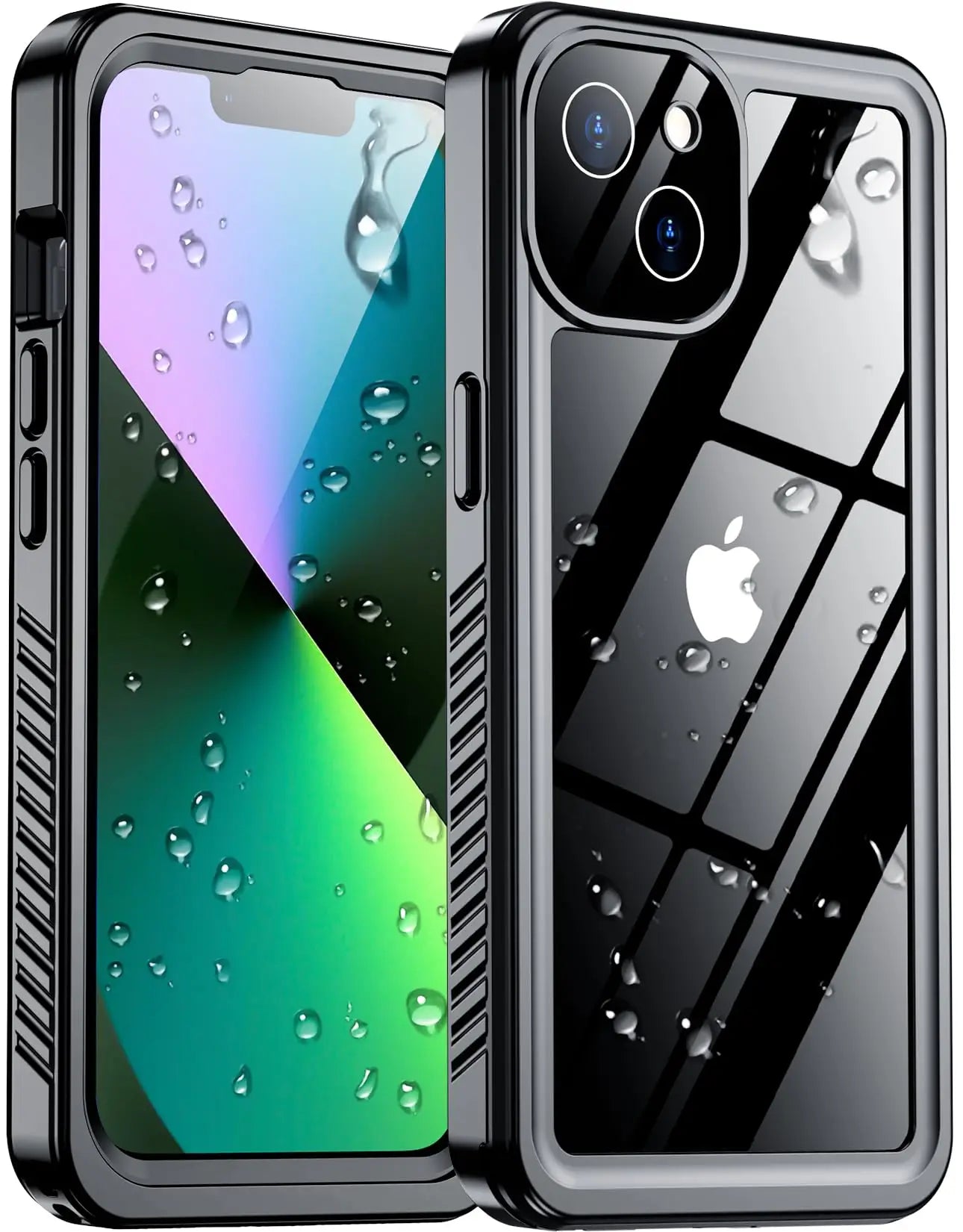 IP68 fully enclosed waterproof solid-color phone case, suitable for iPhone 17 PRO MAX/16/15/14/13 shockproof protective cover